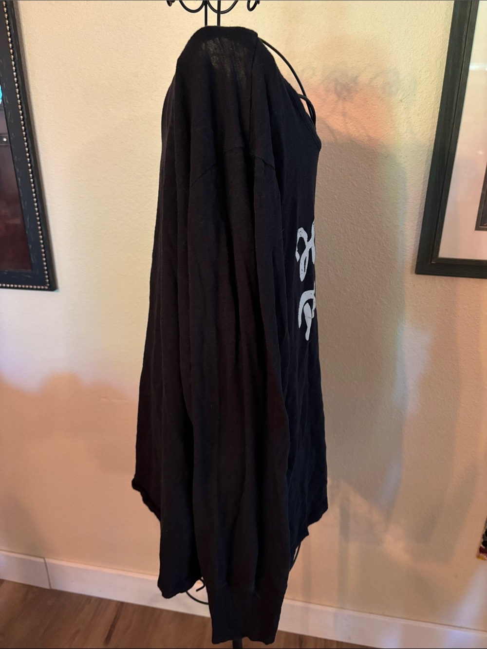 Harley-Davidson Black Long-Sleeve Logo Henley - Picture 3 of 9